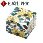 9．色絵牡丹文
