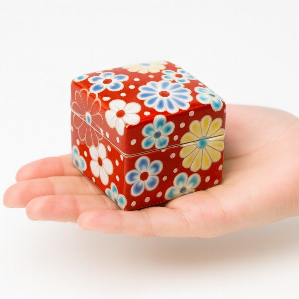 九谷焼の香箱（g-cubeにピッタリ） - 香老舗 高野山大師堂