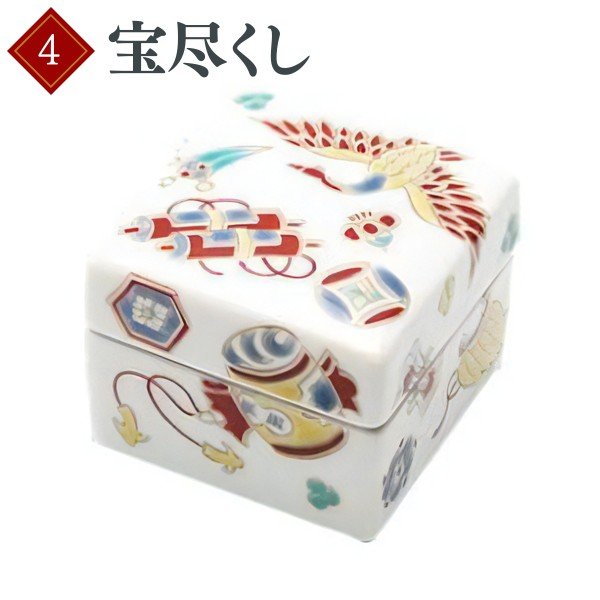 九谷焼の香箱（g-cubeにピッタリ） - 香老舗 高野山大師堂