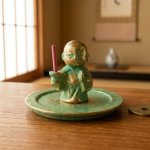 画像1: 香立て プチ香 地蔵 高岡銅器 (1)