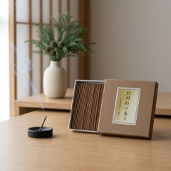 線香 線香 紀州杉の香り
