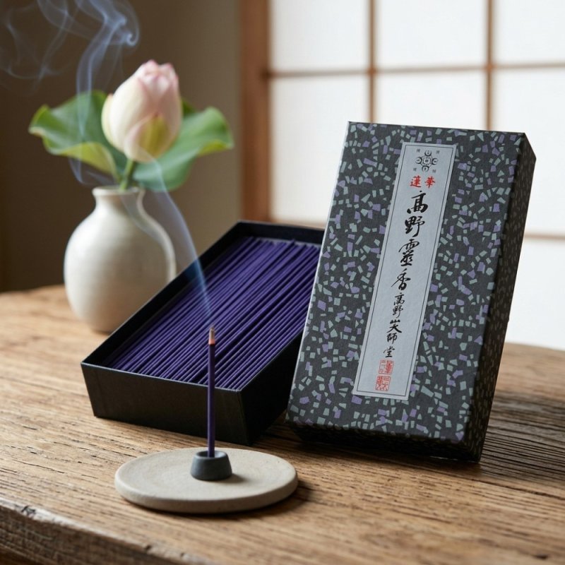 画像1: 線香 蓮華高野霊香 (1)