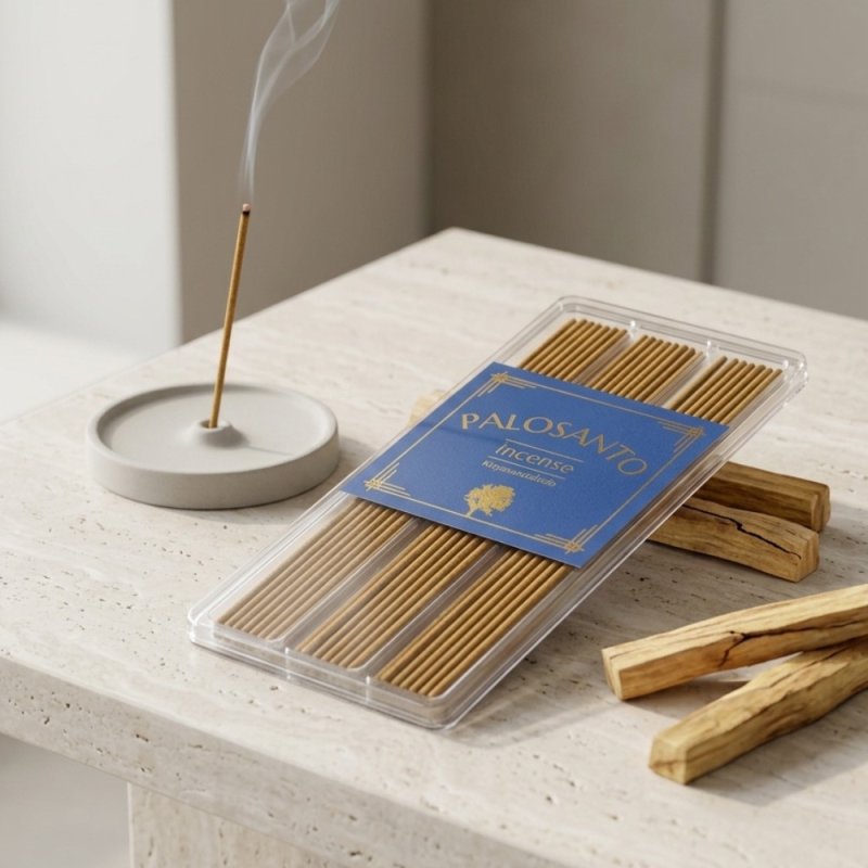画像1: 線香 パロサントのお香 プラケース入 (1)