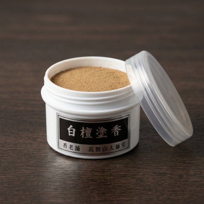 画像1: 白檀塗香　15g　カップ入 (1)