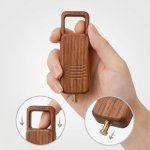 画像2: 塗香入　花梨製　プッシュ式 (2)