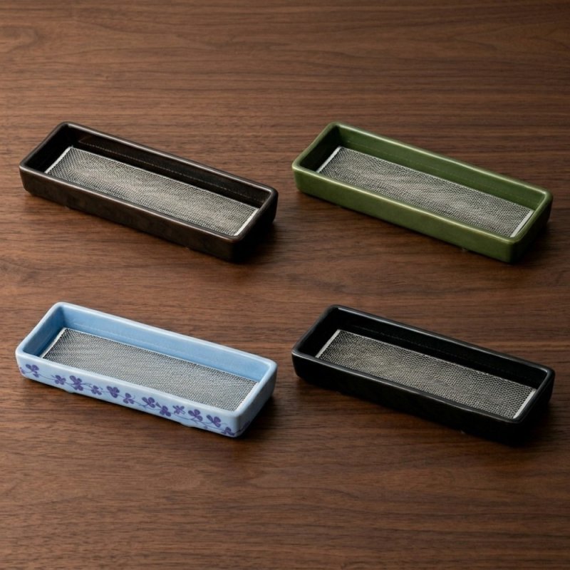 画像1: 線香皿・香皿　夕香（線香を寝かせてたく） (1)