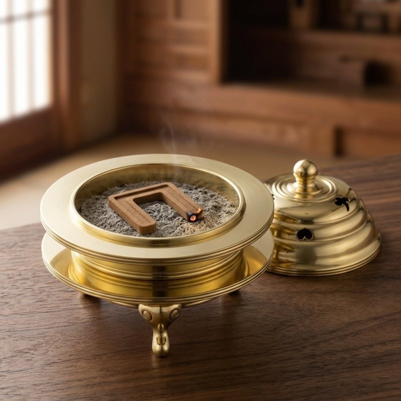 画像1: 白檀薫香炭　角型（小）20個入　玉初堂 (1)