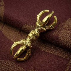 ミニ密教法具　五鈷杵（ミニ）