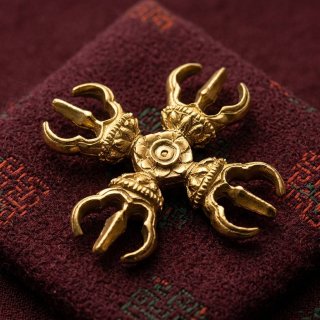 密教法具 十字羯磨（10cm） - 香老舗 高野山大師堂
