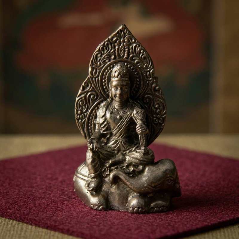 画像1: ミニ仏像　普賢菩薩（仏像） (1)