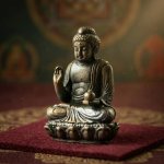 画像1: ミニ仏像　薬師如来（仏像） (1)