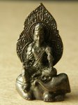 画像1: ミニ仏像　普賢菩薩 (1)