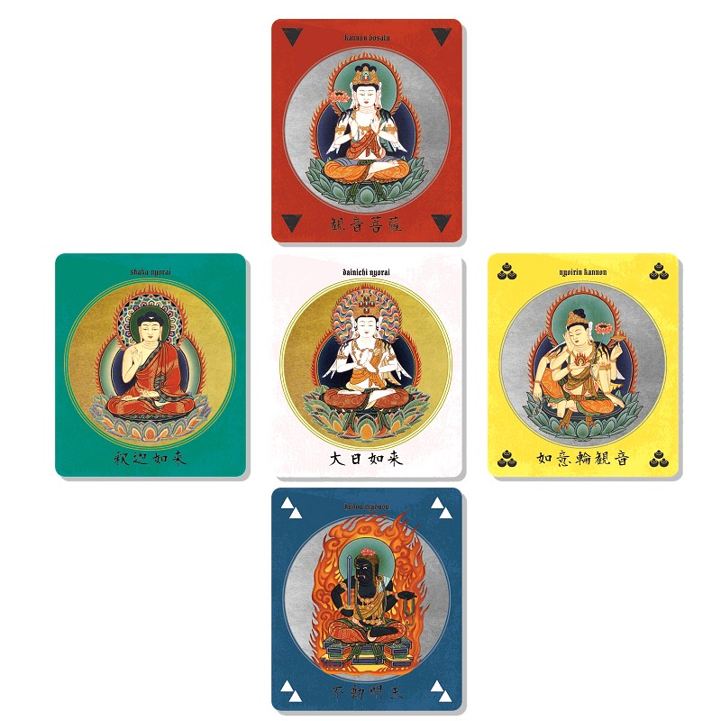 仏教曼荼羅カード『観仏符』